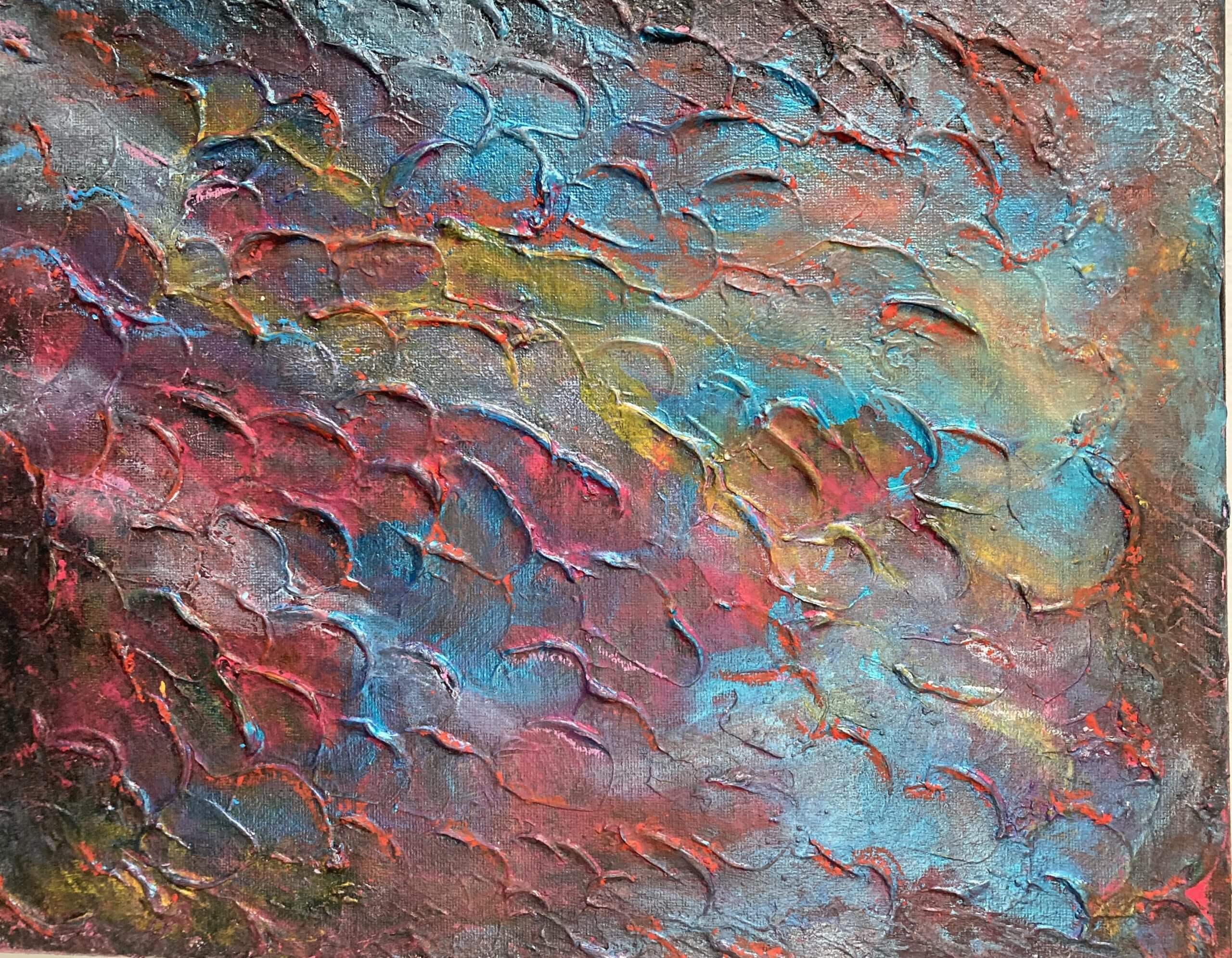 Mermaid Scales Abstract